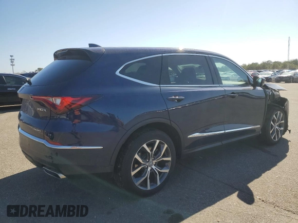 2024 Acura MDX Technology z VIN 5J8YE1H47RL013763, wystawiony jako Copart lot #52218375 z przebiegiem 19 284 mil mil oraz Szkoda całkowita • Salvage title. Historia ofert i sprzedaży dostępna na DreamBid. Obrazek 3.