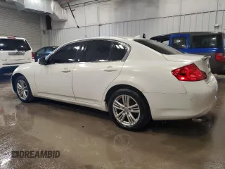 2013 Infiniti G37 x with VIN JN1CV6AR8DM354879, listed as a Copart auction lot 42391175 with 186,069 mi miles and Salvage Title. Bid and sale history available at carsss.com. Image 2.