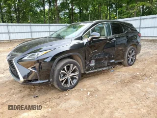 2018 Lexus RX 350L Premium z VIN JTJDZKCA7J2001642, wystawiony jako Copart lot #56390725 z przebiegiem 68 286 mil mil oraz Szkody całkowita. Historia ofert i sprzedaży dostępna na DreamBid. Obrazek 1.