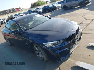 2015 BMW 4 Series 435i with VIN WBA3R1C5XFK195678, listed as a IAAI auction lot 41838742 with 102,535 mi miles and . Bid and sale history available at carsss.com. Image 1.