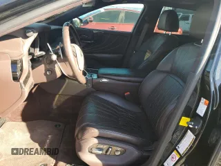 2018 Lexus LS with VIN JTHB5LFF6J5006184, listed as a Copart auction lot 46463555 with 34,506 mi miles and Salvage Title. Bid and sale history available at carsss.com. Image 7.