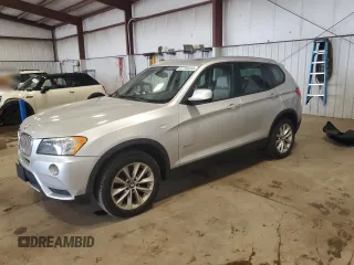 2014 BMW X3 xDrive28i z VIN 5UXWX9C59E0D28415, wystawiony jako Copart lot #57783255 z przebiegiem Nie podano mil oraz Szkoda całkowita • Salvage title. Historia ofert i sprzedaży dostępna na DreamBid. Obrazek 1.