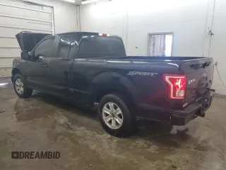 2016 Ford F-150 XL with VIN 1FTEX1CP6GFD58405, listed as a Copart auction lot 47052915 with Not provided miles and Salvage title. Bid and sale history available at DreamBid. Image 2.