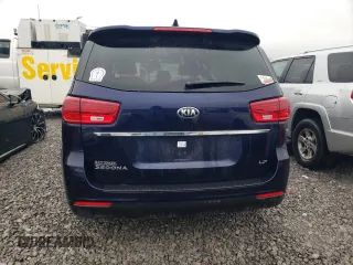 2021 Kia Sedona EX with VIN KNDMB5C11M6662525, listed as a Copart auction lot 44820825 with 53,520 mi miles and Salvage Title. Bid and sale history available at carsss.com. Image 6.