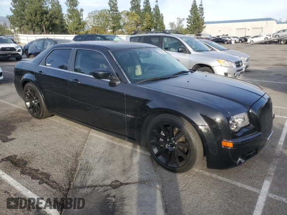 2006 Chrysler 300 C SRT8 with VIN 2C3LA73W36H114859, listed as a Copart auction lot 89369605 with 0 mi miles and Salvage Title. Bid and sale history available at carsss.com. Image 4.