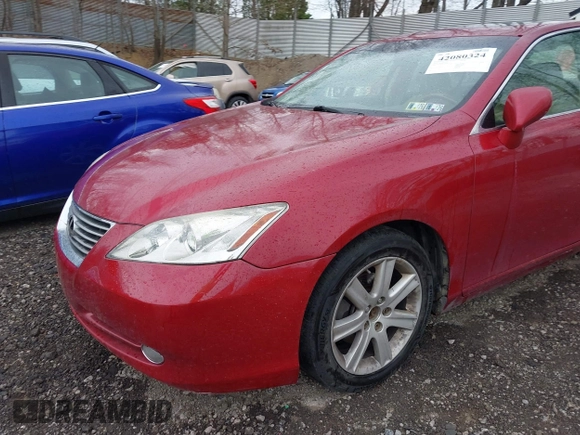 2009 Lexus ES 350 with VIN JTHBJ46G492275498, listed as a IAAI auction lot 42080324 with 122,758 mi miles. Bid and sale history available at carsss.com. Image 14.