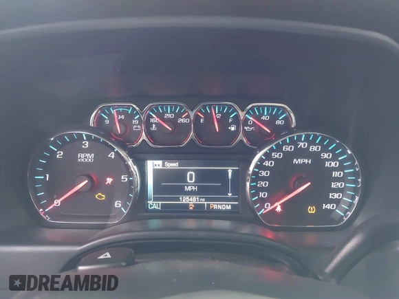 2016 Chevrolet Silverado 1500 LT with VIN 3GCPCREC4GG299107, listed as a IAAI auction lot 41770067 with 125,481 mi miles and . Bid and sale history available at DreamBid. Image 7.
