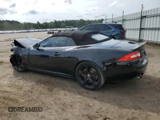 2014 Jaguar XK with VIN SAJWA4EC6EMB54251, listed as a Copart auction lot 59484864 with 75,773 mi miles and Salvage Title. Bid and sale history available at carsss.com. Image 2.