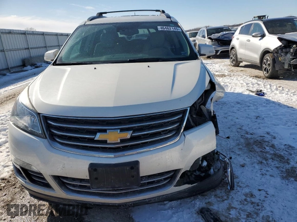 2015 Chevrolet Traverse LTZ with VIN 1GNKVJKD0FJ270355, listed as a Copart auction lot 46462145 with 146,990 mi miles and Salvage Title. Bid and sale history available at DreamBid. Image 5.