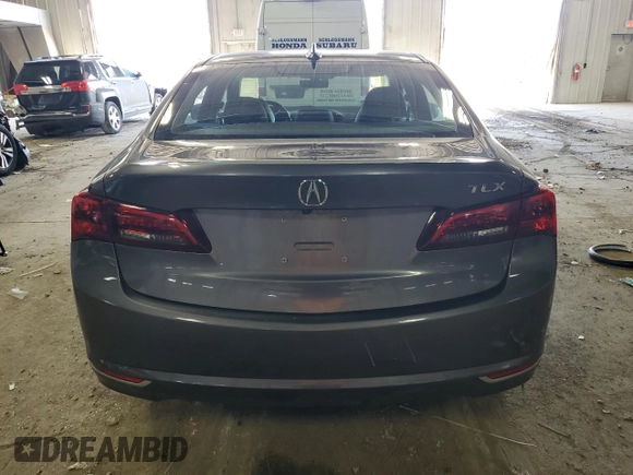 2017 Acura TLX Technology with VIN 19UUB1F56HA003416, listed as a Copart auction lot 54445025 with 75,002 mi miles and Clean title. Bid and sale history available at DreamBid. Image 6.