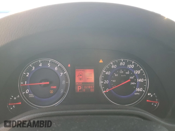 2007 Infiniti G35 Sport with VIN JNKBV61E67M711663, listed as a Copart auction lot 77412344 with 161,697 mi miles and Salvage Title. Bid and sale history available at DreamBid. Image 9.