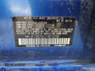 2015 Subaru WRX STI Limited with VIN JF1VA2S61F9811218, listed as a Copart auction lot 81840724 with 69,770 mi miles and Salvage title. Bid and sale history available at DreamBid. Image 12.