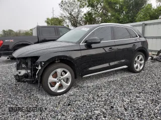2021 Audi Q5 Premium Plus z VIN WA1BAAFY2M2011742, wystawiony jako Copart lot #59164705 z przebiegiem 22 197 mil mil oraz Szkoda całkowita • Salvage title. Historia ofert i sprzedaży dostępna na DreamBid. Obrazek 1.