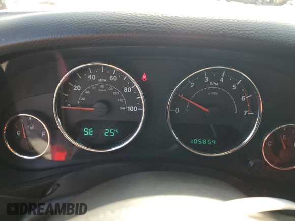 2011 Jeep Wrangler Sport with VIN 1J4AA2D17BL628066, listed as a Copart auction lot 51524285 with 105,854 mi miles and Clean Title. Bid and sale history available at carsss.com. Image 9.