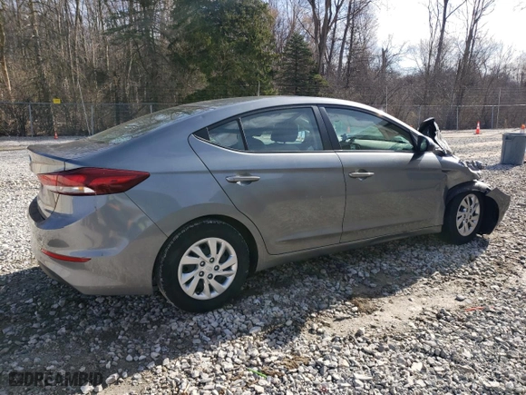 2018 Hyundai Elantra SE with VIN KMHD74LF1JU623329, listed as a Copart auction lot 50525305 with 59,882 mi miles and Salvage Title. Bid and sale history available at carsss.com. Image 3.