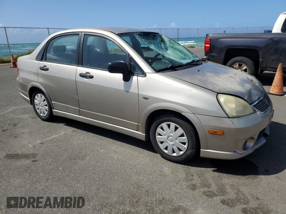 2006 Suzuki Aerio Premium z VIN JS2RA62S265305250, wystawiony jako Copart lot #48345815 z przebiegiem 127 121 mil mil oraz Czysty tytuł • Clean title. Historia ofert i sprzedaży dostępna na DreamBid. Obrazek 4.