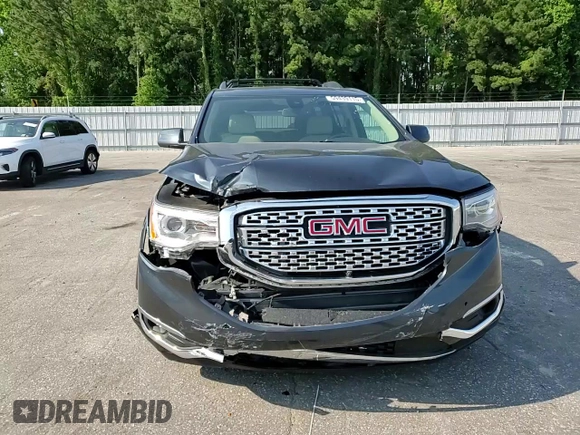 2019 GMC Acadia Denali with VIN 1GKKNXLS1KZ134793, listed as a Copart auction lot 59439115 with 58,427 mi miles and Salvage title. Bid and sale history available at DreamBid. Image 13.