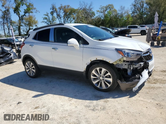 2018 Buick Encore Preferred with VIN KL4CJASB5JB607798, listed as a Copart auction lot 49387735 with 42,959 mi miles and Salvage Title. Bid and sale history available at carsss.com. Image 4.