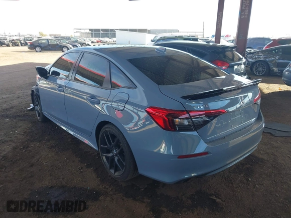 2022 Honda Civic Si with VIN 2HGFE1E58NH473302, listed as a IAAI auction lot 41473435 with 34,685 mi miles and . Bid and sale history available at DreamBid. Image 3.