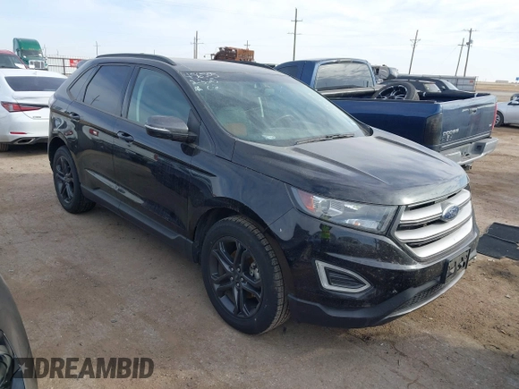 2018 Ford Edge SEL with VIN 2FMPK3J83JBC51377, listed as a IAAI auction lot 41582589 with 41,583 mi miles. Bid and sale history available at carsss.com. Image 1.