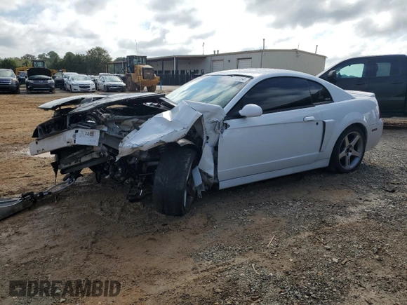 2003 Ford Mustang SVT Cobra with VIN 1FAFP48Y33F397086, listed as a Copart auction lot 73212754 with 150,184 mi miles and Salvage Title. Bid and sale history available at carsss.com. Image 1.