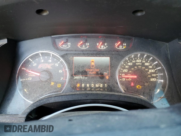 2012 Ford F-150 XL with VIN 1FTFW1CT6CFB93468, listed as a Copart auction lot 83653964 with 266,579 mi miles and Salvage Title. Bid and sale history available at carsss.com. Image 9.