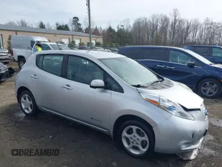 2013 Nissan LEAF SV z VIN 1N4AZ0CP7DC402403, wystawiony jako IAAI lot #41837746 z przebiegiem 78 276 mil mil oraz . Historia ofert i sprzedaży dostępna na DreamBid. Obrazek 1.