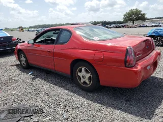 2004 Chevrolet Monte Carlo LS with VIN 2G1WW12E349282937, listed as a Copart auction lot 60886115 with 60,320 mi miles and Salvage title. Bid and sale history available at DreamBid. Image 2.