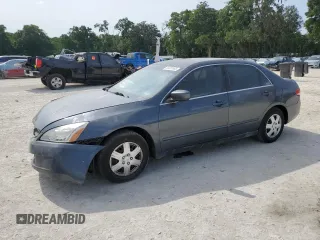2003 Honda Accord LX z VIN 1HGCM56383A042058, wystawiony jako Copart lot #56387085 z przebiegiem 159 270 mil mil oraz Szkoda całkowita • Salvage title. Historia ofert i sprzedaży dostępna na DreamBid. Obrazek 1.