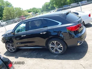 2019 Acura MDX Technology with VIN 5J8YD4H55KL037093, listed as a IAAI auction lot 42497673 with 43,630 mi miles and . Bid and sale history available at DreamBid. Image 14.
