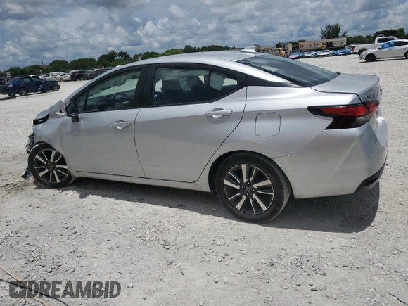 2021 Nissan Versa SV with VIN 3N1CN8EV9ML878622, listed as a Copart auction lot 62335025 with 88,278 mi miles and Non repairable. Bid and sale history available at DreamBid. Image 2.