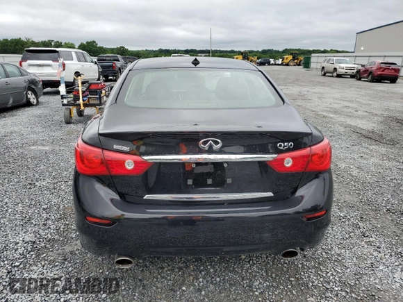 2015 Infiniti Q50 Premium z VIN JN1BV7AP0FM349503, wystawiony jako Copart lot #57766245 z przebiegiem 101 237 mil mil oraz Szkoda całkowita • Salvage title. Historia ofert i sprzedaży dostępna na DreamBid. Obrazek 6.