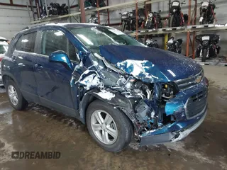 2020 Chevrolet Trax LT with VIN KL7CJPSB9LB330369, listed as a IAAI auction lot 41284251 with 26,848 mi miles. Bid and sale history available at carsss.com. Image 1.