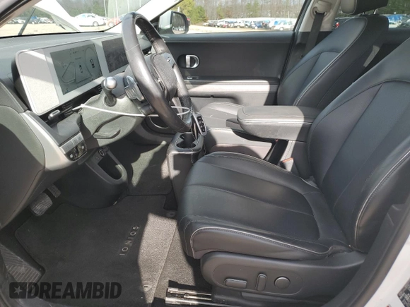 2022 Hyundai Ioniq 5 SEL with VIN KM8KNDAF4NU083223, listed as a Copart auction lot 47313075 with 108,134 mi miles and Salvage title. Bid and sale history available at DreamBid. Image 7.