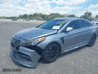 2015 Hyundai Sonata 2.4L Sport with VIN 5NPE34AF8FH060529, listed as a IAAI auction lot 41865415 with 98,546 mi miles. Bid and sale history available at carsss.com. Image 17.