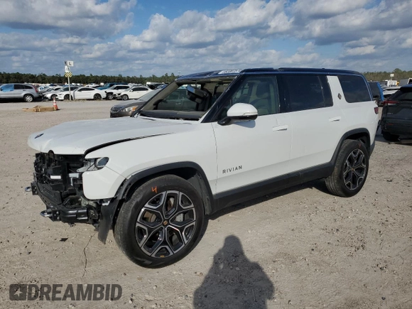 2023 Rivian R1S Adventure with VIN 7PDSGBBA3PN017791, listed as a Copart auction lot 82397374 with 20,733 mi miles and Salvage Title. Bid and sale history available at carsss.com. Image 1.