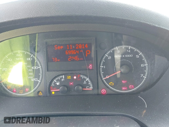 2014 Ram ProMaster Cargo with VIN 3C6URVJGXEE118661, listed as a IAAI auction lot 41426284 with 69,964 mi miles and . Bid and sale history available at DreamBid. Image 7.