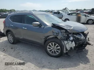 2019 Nissan Rogue S with VIN 5N1AT2MV4KC740015, listed as a Copart auction lot 53716465 with 79,938 mi miles and Salvage Title. Bid and sale history available at carsss.com. Image 4.