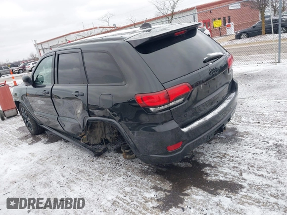 2020 Jeep Grand Cherokee Altitude with VIN 1C4RJFAG1LC225243, listed as a IAAI auction lot 41236515 with 93,343 mi miles. Bid and sale history available at carsss.com. Image 3.
