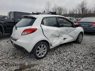 2011 Mazda 2 Sport with VIN JM1DE1HY9B0109644, listed as a Copart auction lot 86347414 with 168,443 mi miles and Salvage Title. Bid and sale history available at carsss.com. Image 3.