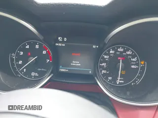 2020 Alfa Romeo Stelvio Ti z VIN ZASPAKBN6L7C92398, wystawiony jako IAAI lot #41924883 z przebiegiem 73 683 mil mil oraz . Historia ofert i sprzedaży dostępna na DreamBid. Obrazek 7.