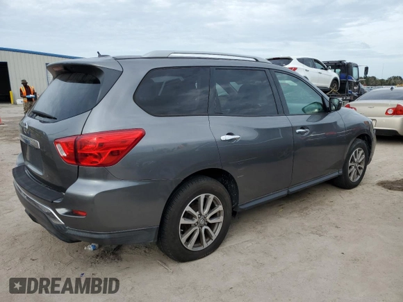 2018 Nissan Pathfinder SL with VIN 5N1DR2MN3JC636447, listed as a Copart auction lot 80067074 with 124,556 mi miles and Non Repairable. Bid and sale history available at carsss.com. Image 3.
