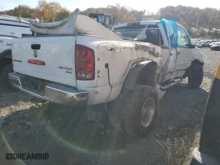 2006 Dodge Ram 3500 SLT with VIN 3D7MX48C06G104128, listed as a Copart auction lot 77571734 with 199,297 mi miles and Salvage Title. Bid and sale history available at carsss.com. Image 3.