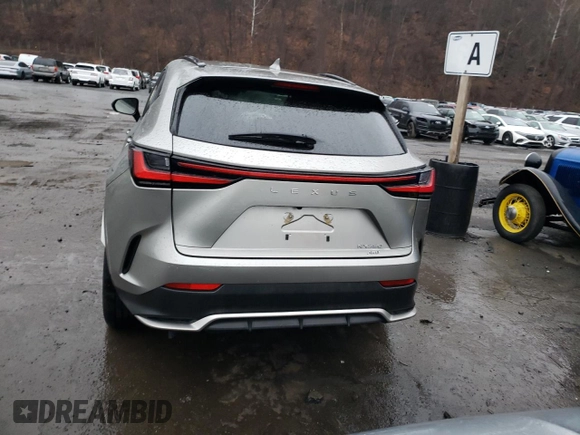 2022 Lexus NX with VIN 2T2KGCEZ0NC003907, listed as a Copart auction lot 72824262 with 3,059 mi miles. Bid and sale history available at carsss.com. Image 6.