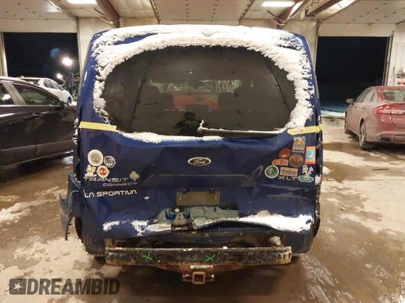 2014 Ford Transit Connect XLT z VIN NM0AE8F72E1150974, wystawiony jako IAAI lot #41408824 z przebiegiem 139 922 mil mil oraz . Historia ofert i sprzedaży dostępna na DreamBid. Obrazek 16.