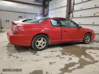 2004 Chevrolet Monte Carlo LS with VIN 2G1WW12E749176359, listed as a Copart auction lot 89348195 with 181,746 mi miles and Non Repairable. Bid and sale history available at carsss.com. Image 3.