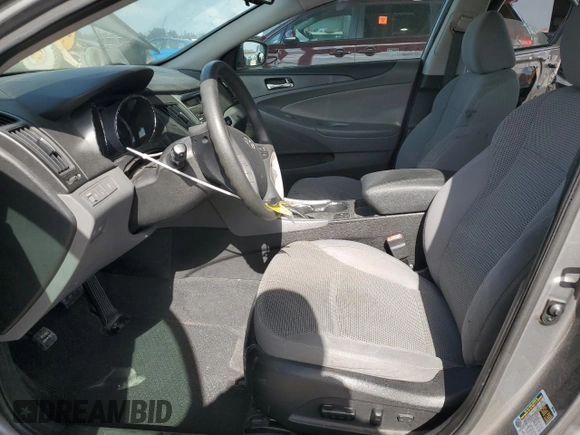 2013 Hyundai Sonata GLS with VIN 5NPEB4AC4DH751790, listed as a Copart auction lot 54419285 with 91,728 mi miles and Salvage Title. Bid and sale history available at carsss.com. Image 7.