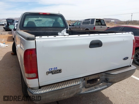 2003 Ford F-150 XL with VIN 1FTRF17203NB52533, listed as a IAAI auction lot 41862321 with 114,775 mi miles and . Bid and sale history available at DreamBid. Image 16.