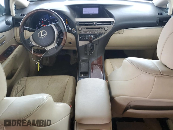 2013 Lexus RX 350 z VIN 2T2ZK1BA3DC105698, wystawiony jako Copart lot #54849385 z przebiegiem 111 468 mil mil oraz Szkoda całkowita • Salvage title. Historia ofert i sprzedaży dostępna na DreamBid. Obrazek 8.