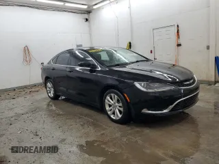 2015 Chrysler 200 Limited with VIN 1C3CCCAB9FN607469, listed as a Copart auction lot 48058045 with 210,289 mi miles and Salvage Title. Bid and sale history available at DreamBid. Image 4.